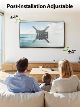 USX MOUNT arm fully extended demonstrating reach advantage for optimal viewing