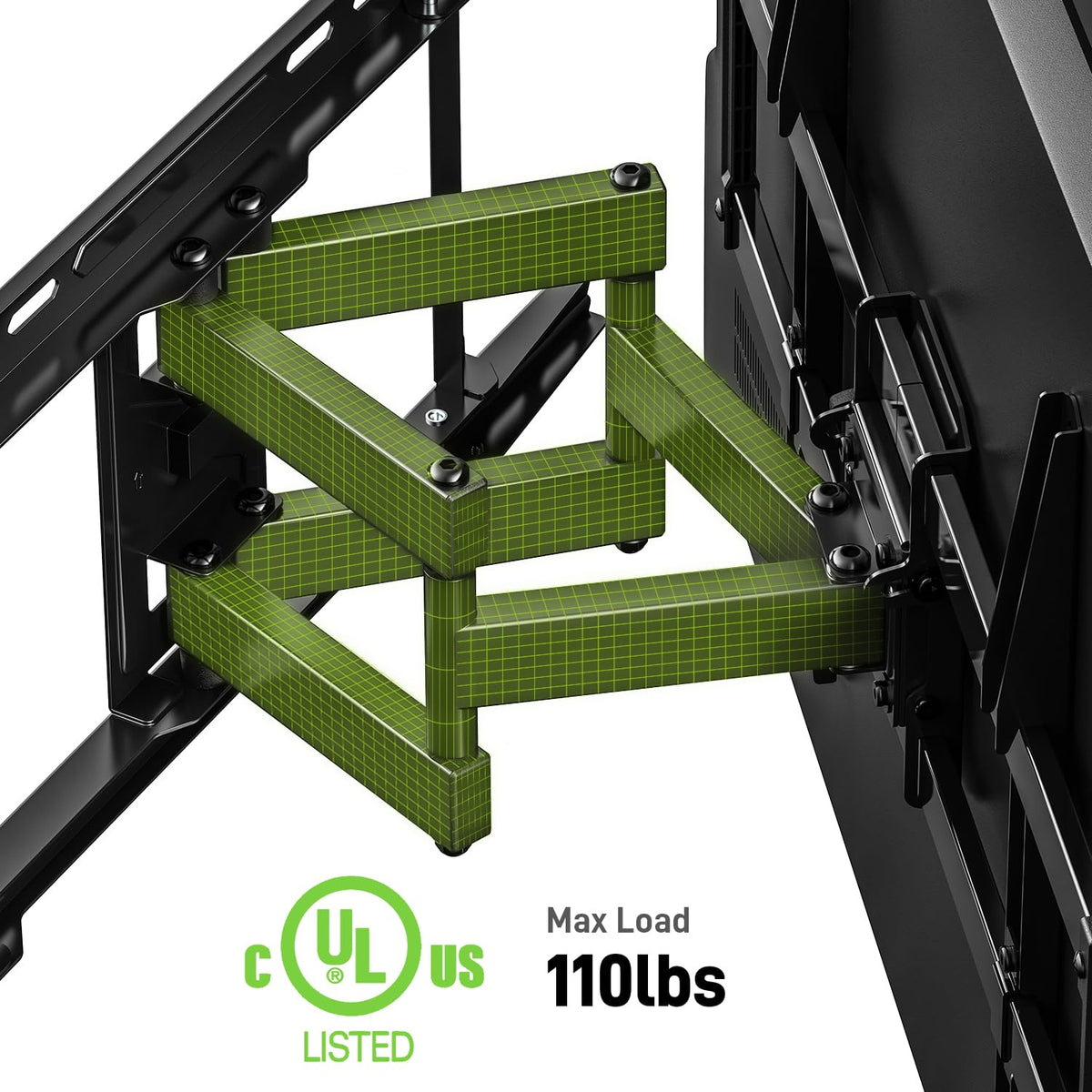 USX MOUNT included hardware and template for straightforward installation