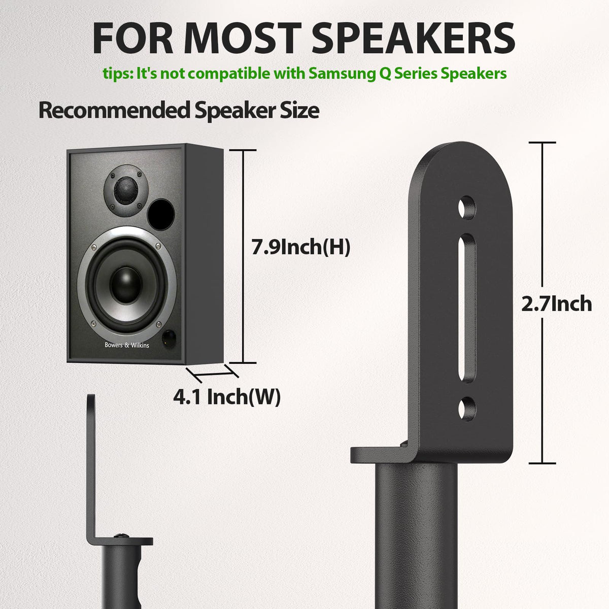 USX MOUNT height adjust collar detail for precise listening alignment