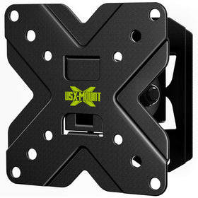 USX MOUNT small TV wall mount bracket with tilt and swivel for flexible viewing
