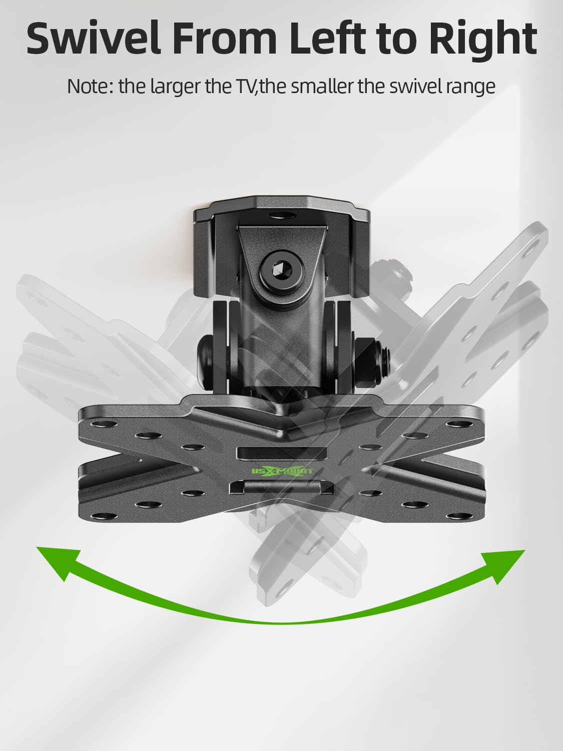 USX MOUNT concrete-wall compatibility for secure mounting on solid surfaces
