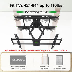 USX MOUNT universal fit for 42 to 84 inch TVs