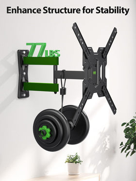 USX MOUNT VESA pattern label showing 400x400 compatibility for wide TV support
