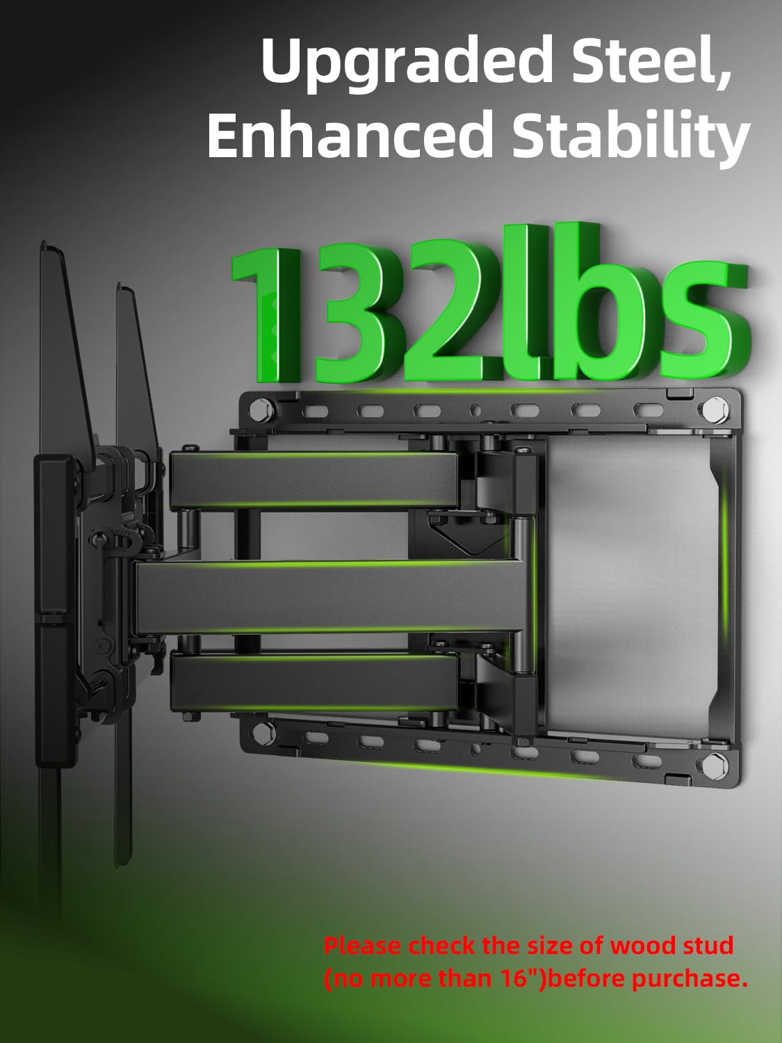 USX MOUNT view angle adjustment enables customizable seating positions