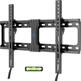 USX STAR front view of mounted TV showing stable wall mounting and tidy appearance