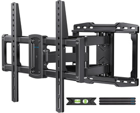 USX STAR front view of mounted TV showing secure fit and sleek appearance