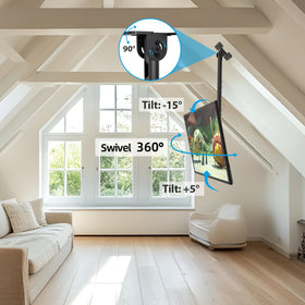 USX STAR pole extension detail showing adjustable length benefit