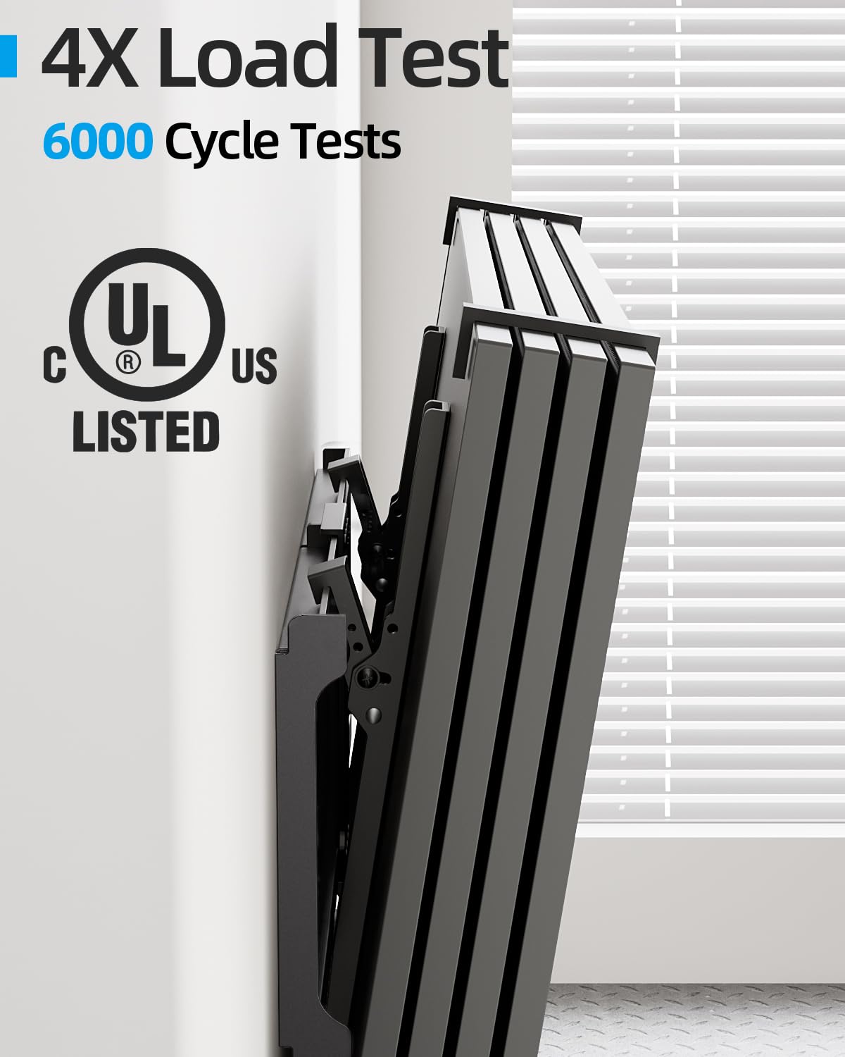 USX STAR Tilt TV Wall Mount supports VESA up to 600x400mm for diverse TVs.