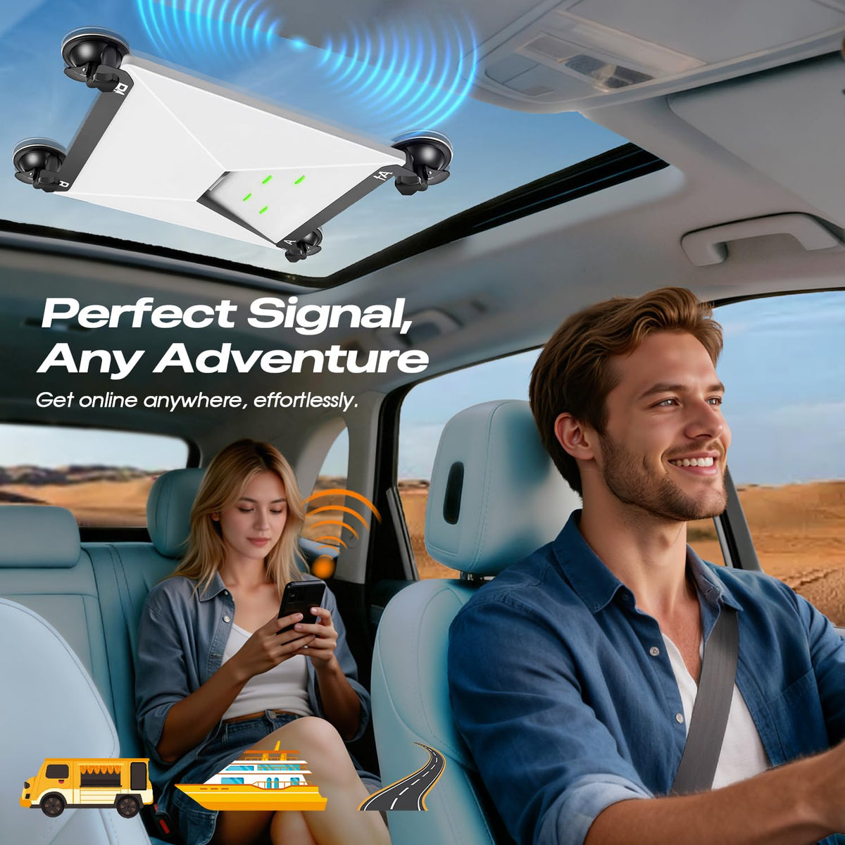 Uthpra Starlink Mini sealing-gasket guards against vibrations and impacts.