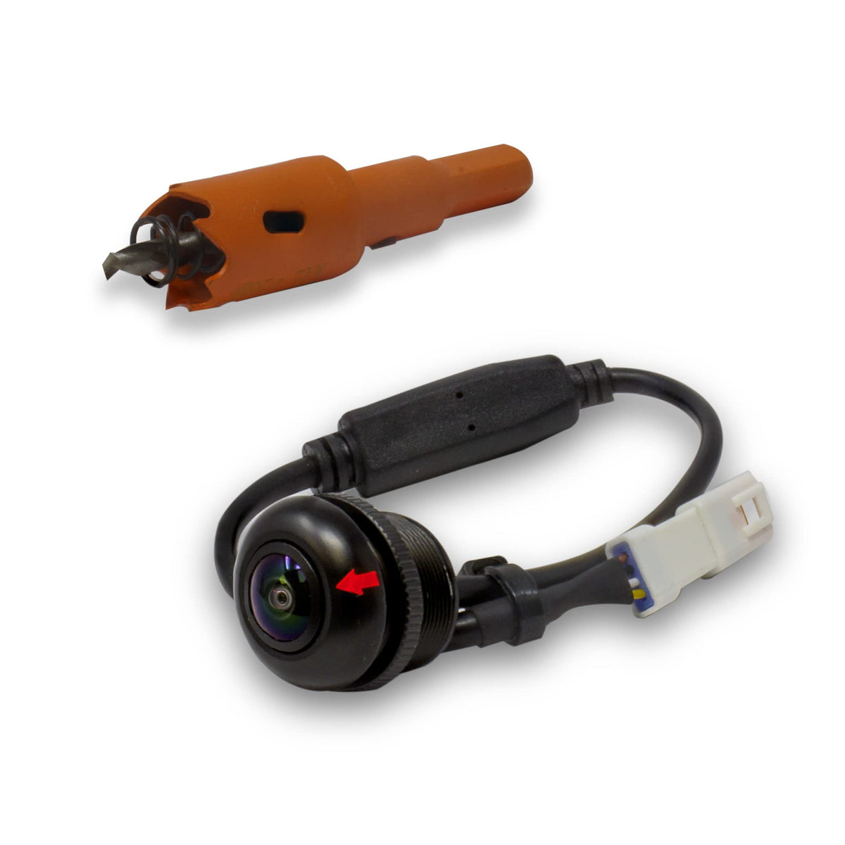 UTV Stereo front camera close-up lens for a sharper forward view