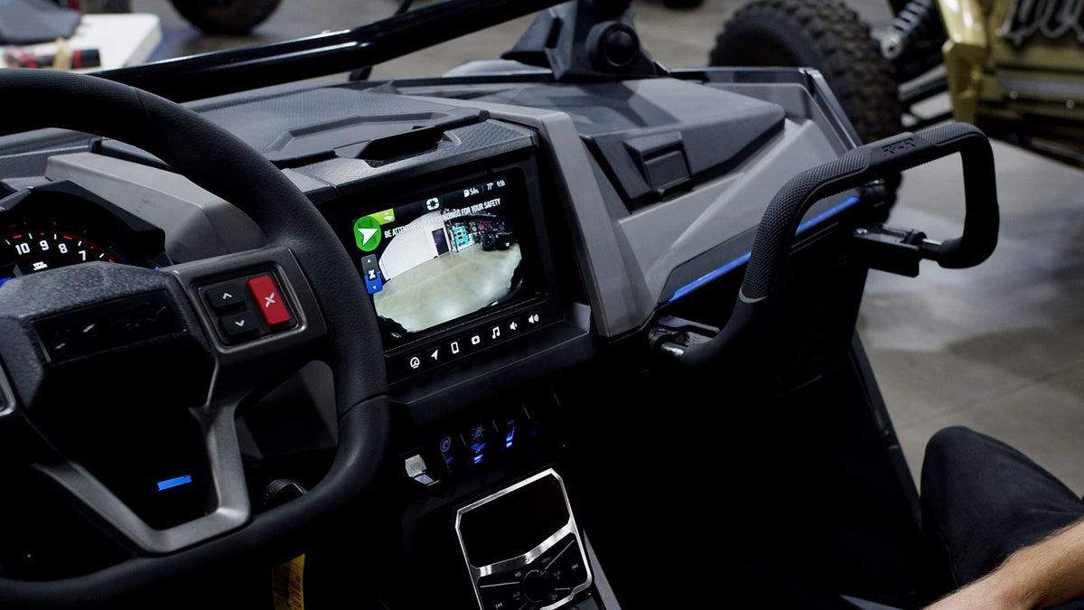 UTV Stereo plug-and-play setup simplifies installation and reduces steps