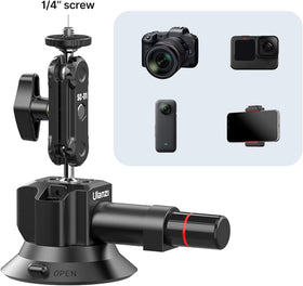 UURig SC-01 mounted on car sunroof for hands-free filming.