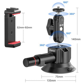 UURig SC-01 expansion interfaces provide wide device compatibility.