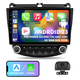 UUTouIoI Honda Accord Android 13 radio with 10-inch touchscreen for crisp navigation