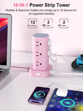 UWIWUTEI flat plug close-up with right-angle head saves wall space