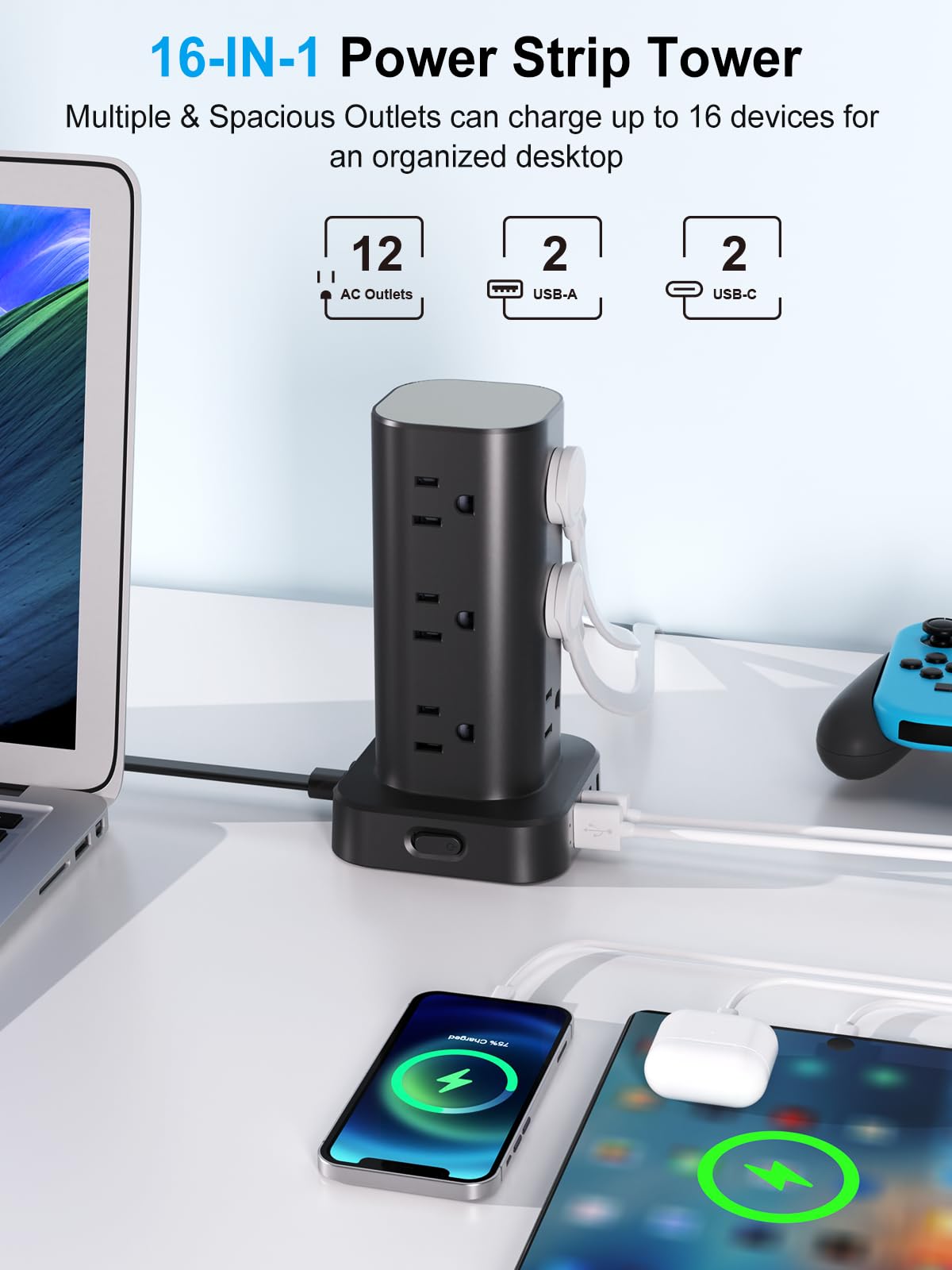 UWIWUTEI flat plug detail fitting flush behind furniture for space savings