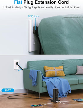 UWIWUTEI USB ports closeup highlighting fast USB‑C charging capability