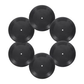 uxcell blank vinyl records ideal for wall decor and bedroom aesthetics.