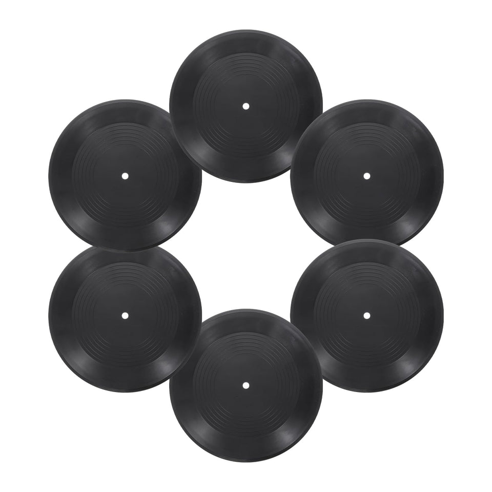 uxcell blank vinyl records ideal for wall decor and bedroom aesthetics.