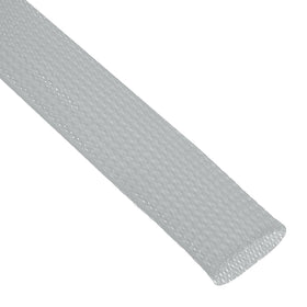 uxcell expandable sleeving 1 inch gray width ideal for neat wire management