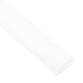 uxcell expandable sleeving on wires demonstrates easy installation and flexible routing