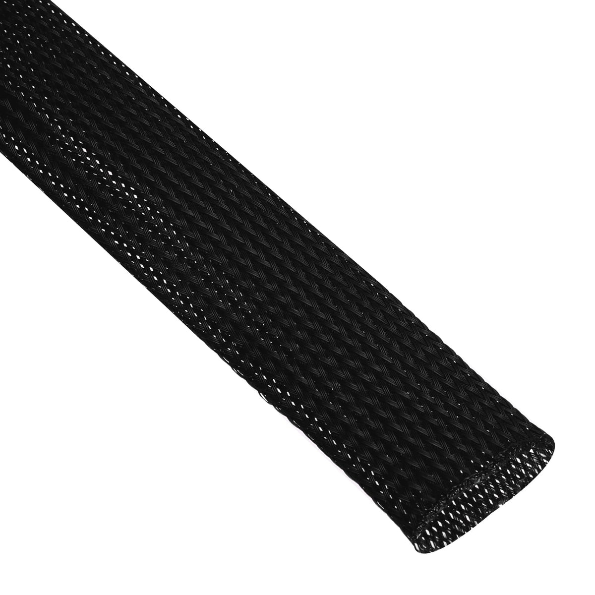 uxcell expandable sleeving1inch width demonstrates sturdy insulation for organized wiring.