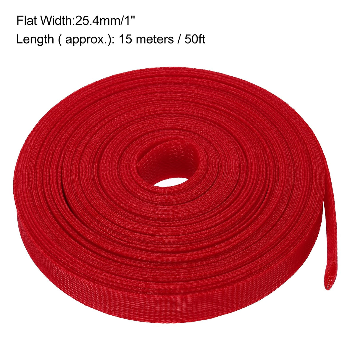 uxcell sleeving cut-to-length for precise wiring projects.