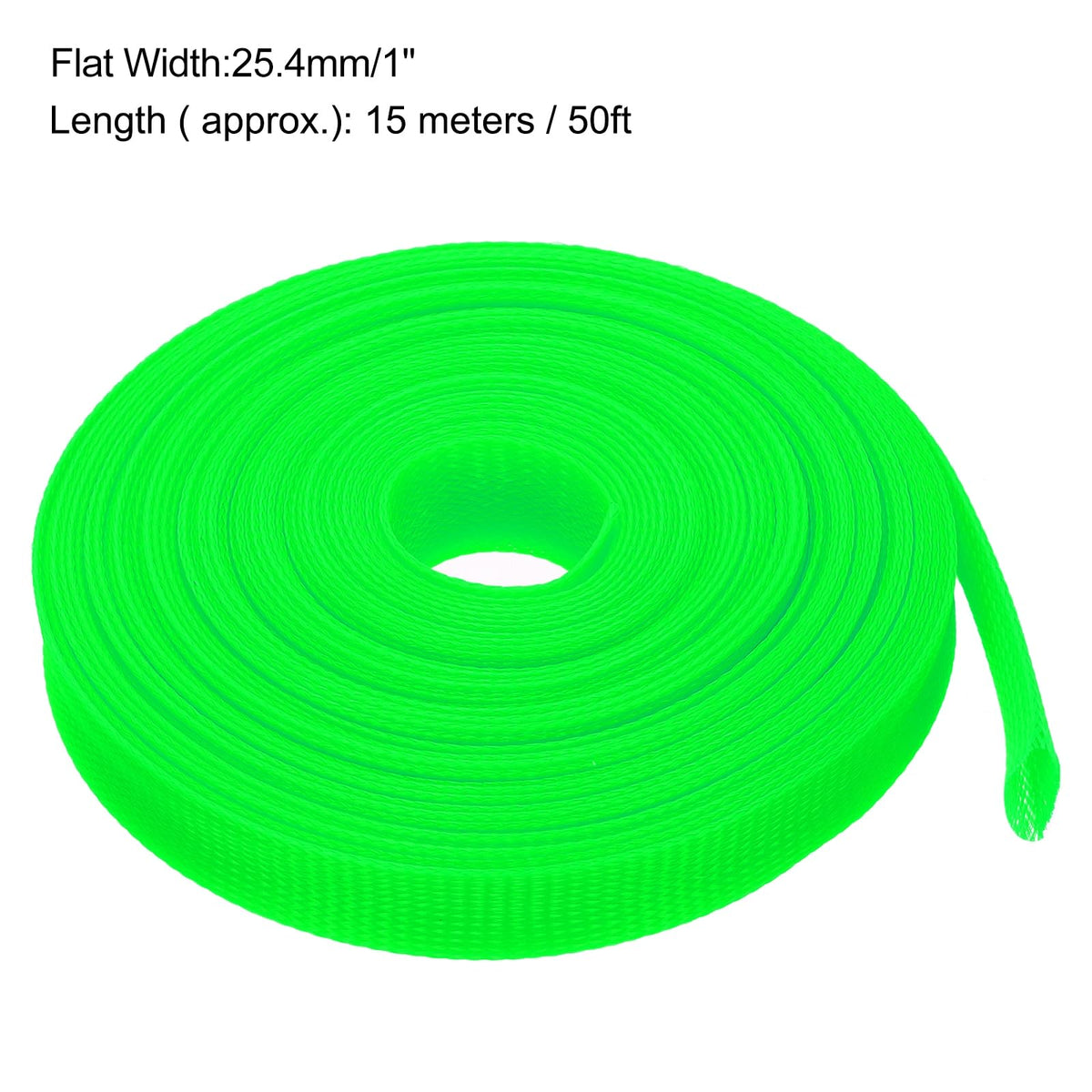 uxcell expandable sleeving cut-to-length design for precise cable management
