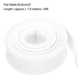 uxcell expandable sleeving flexible insulation for durable cable wrapping.