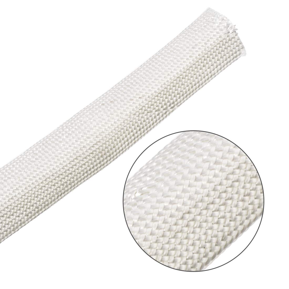 uxcell heat shield tubing keeps wires neat and organized.