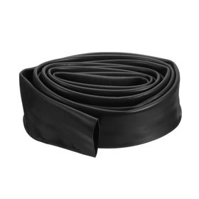 uxcell black PVC tube maintains flexibility across temperature ranges for reliable installations.