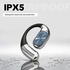 UZKO size comparison with key showing lightweight eight-gram earbuds