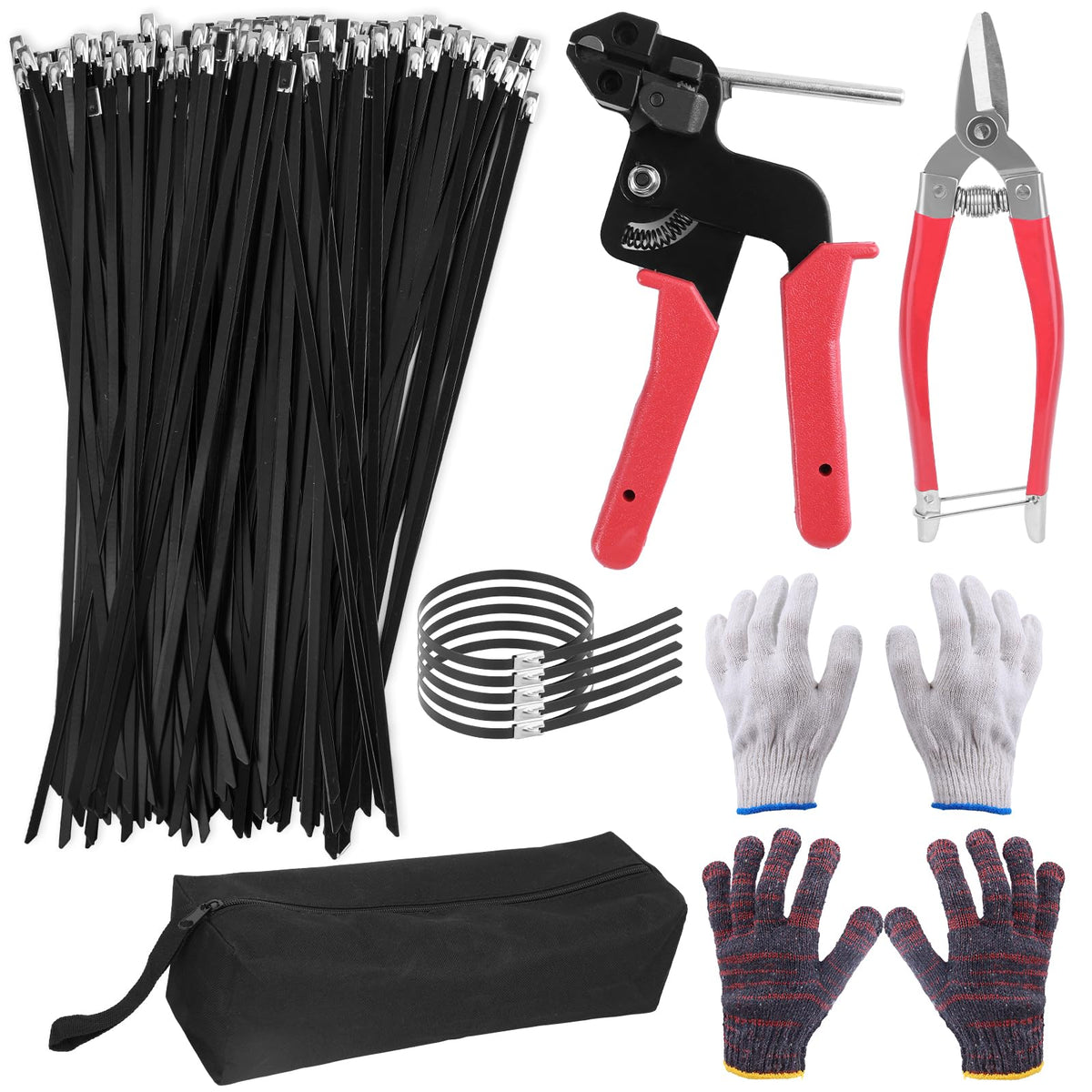 UZLU gloves and cutter detail protecting hands and ensuring clean cuts