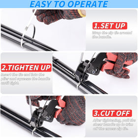 UZLU metal ties securing a farm fence showing weatherproof outdoor durability