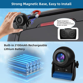 Uzone Wireless Backup Camera compatible with cars, caravans, trailers, and trucks.