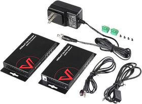 AV Access complete kit includes transmitter, receiver, and accessories.