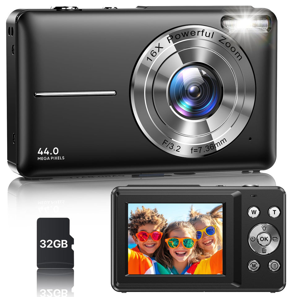 VAHOIALD front view showing compact body and clear controls for easy shooting