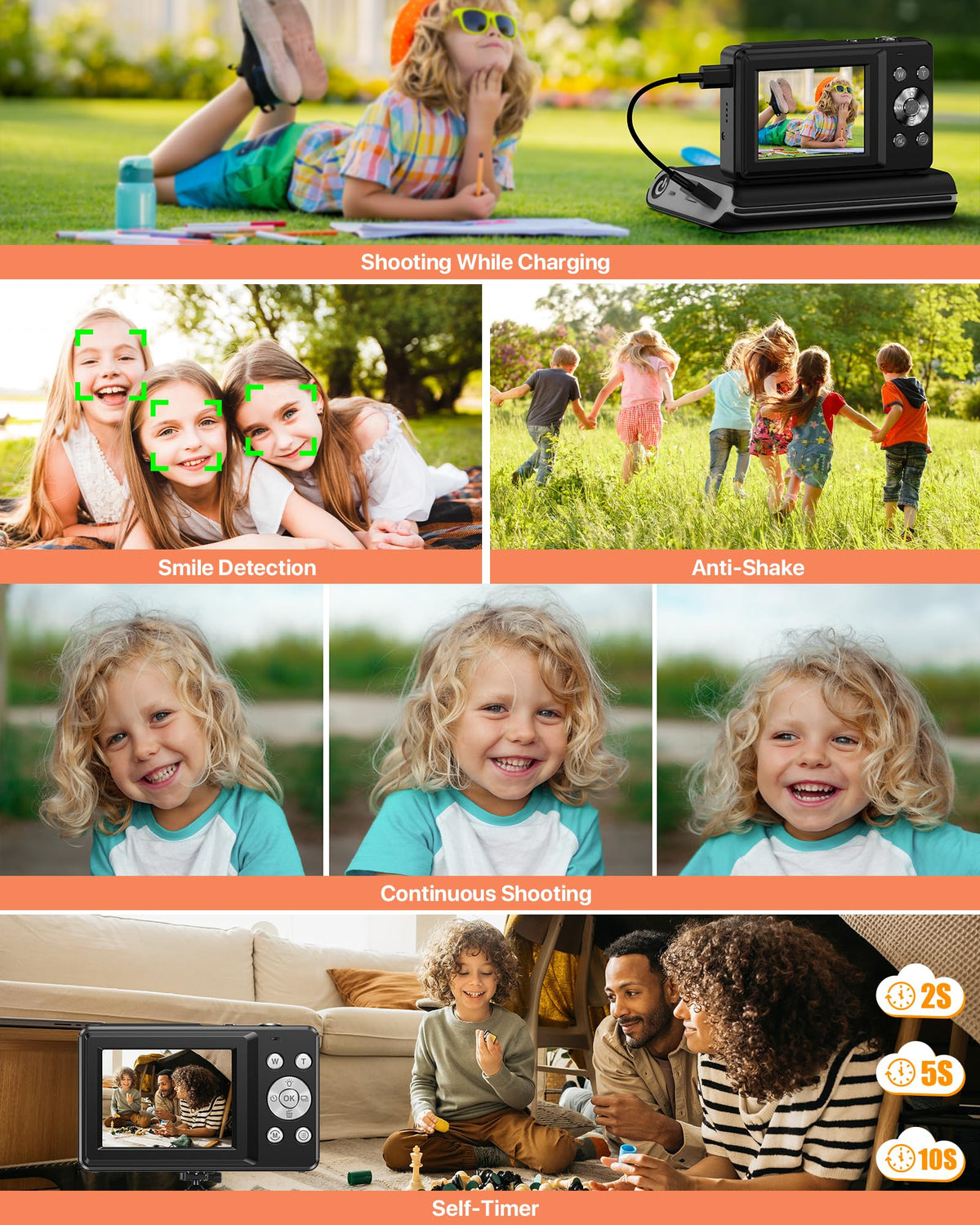 VAHOIALD used by family outdoors capturing moments with durable convenience