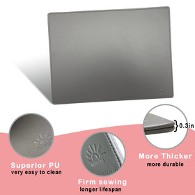 VAJOOCLL EMF Blocker Lap Pad with a tablet demonstrates versatile EMF coverage.