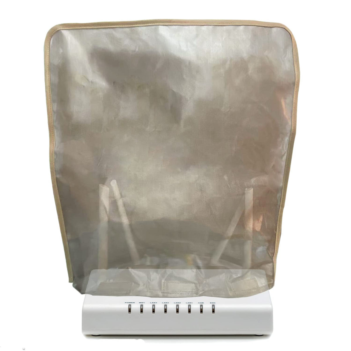 VAJOOCLL WiFi router cover front view showing shielded protection.