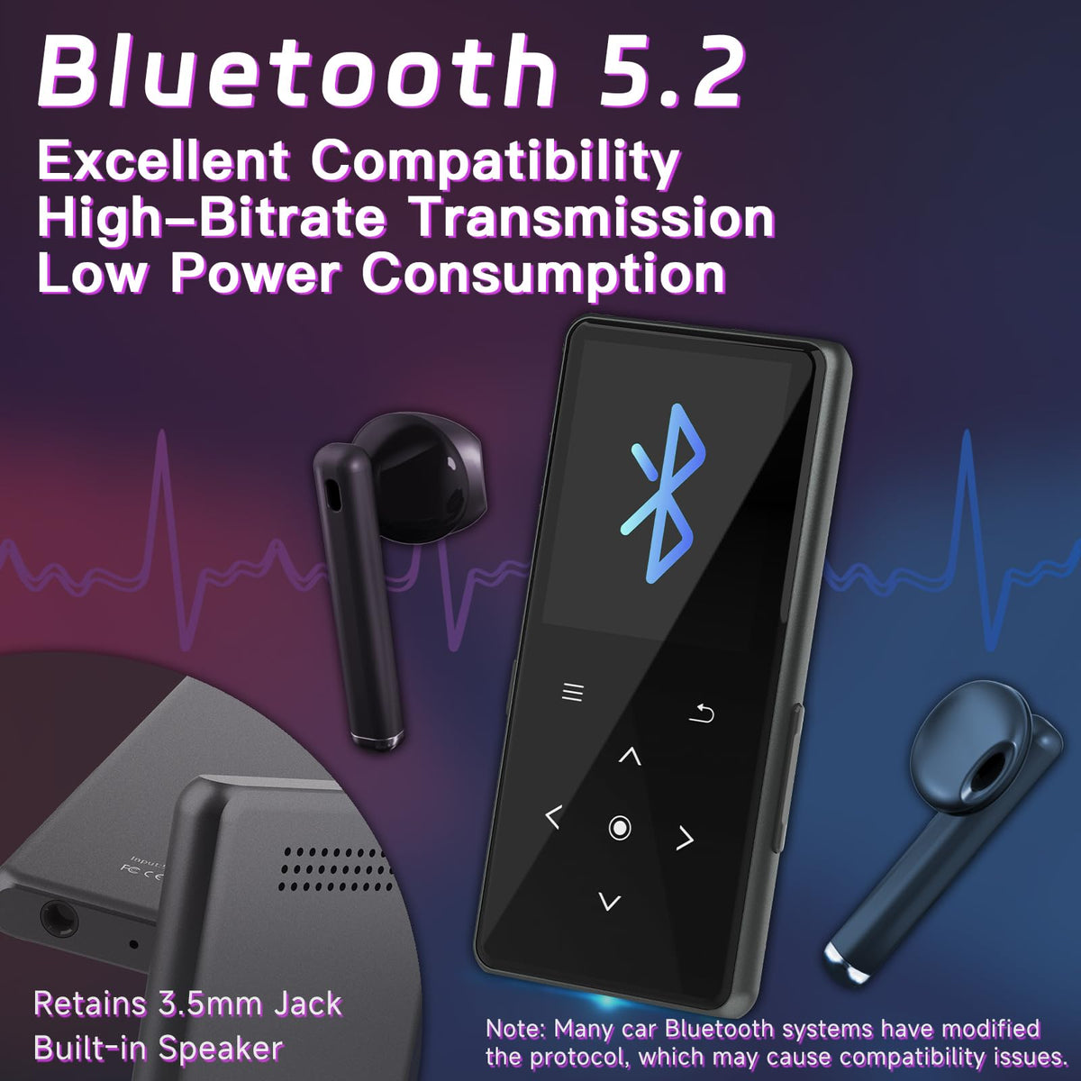 Vaktare Gud beside smartphone showing compact size and portability