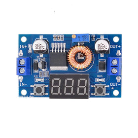 Valefod top view PCB components highlighting robust inductor and capacitors for stability