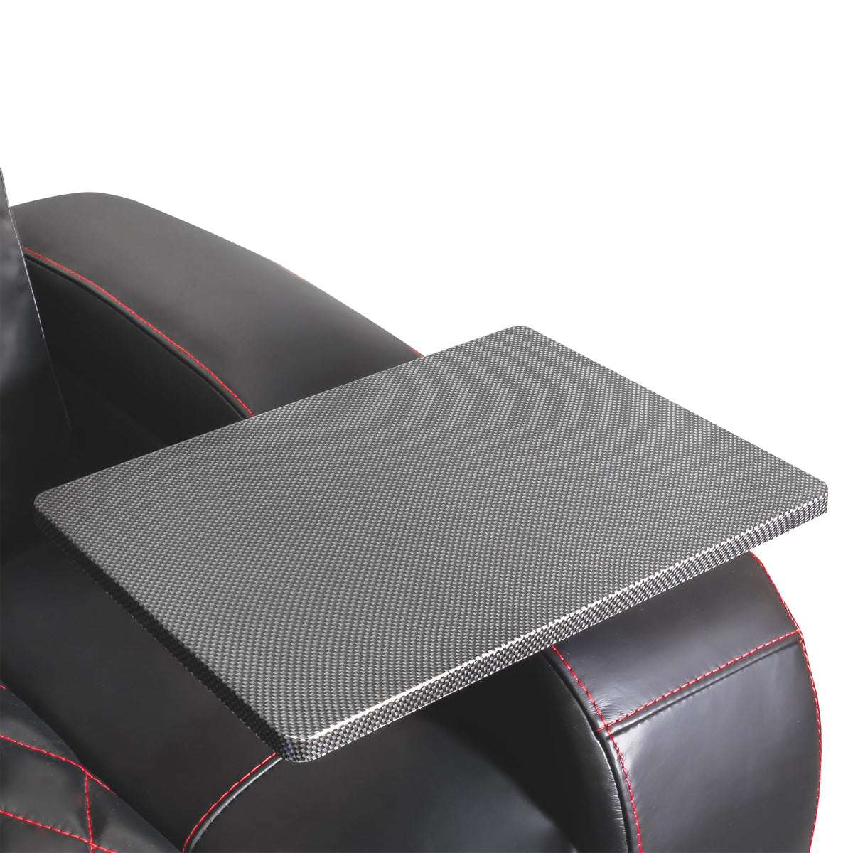 Valencia tray table angle adjustment for comfortable viewing angles