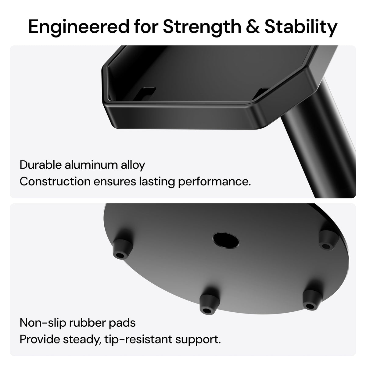 Valerion ThunderBeat stand weight capacity 4kg supports wireless speakers confidently