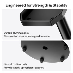 Valerion ThunderBeat stand weight capacity 4kg supports wireless speakers confidently