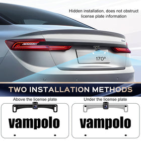 vampolo installed on SUV demonstrating real-world parking and reversing aid