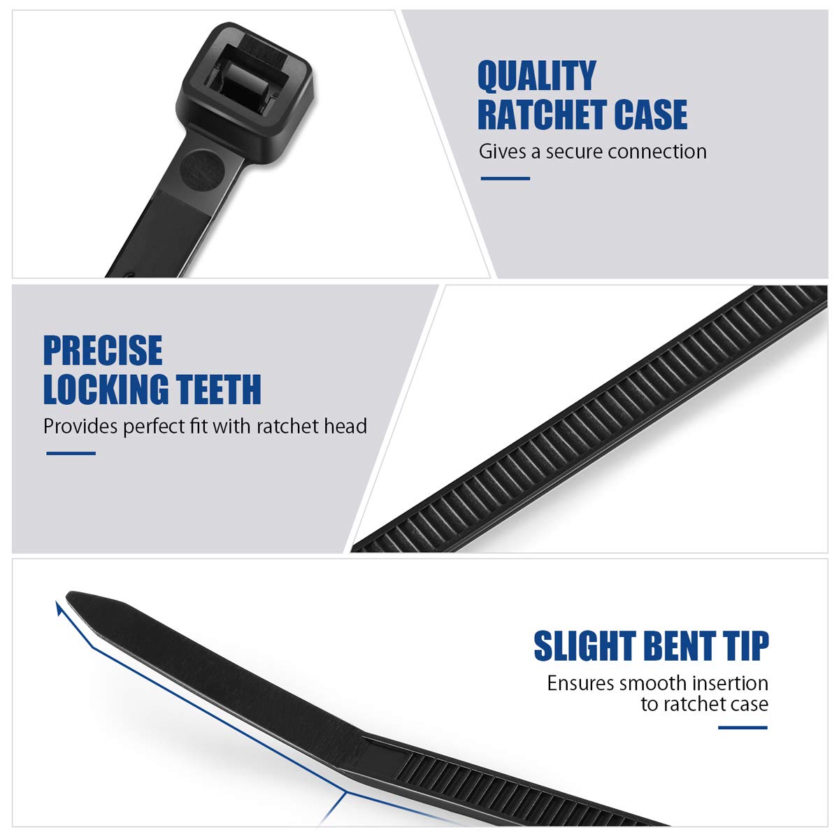 VAMRONE bent-tip design simplifies quick insertion during setup