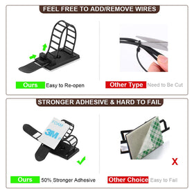 VAMRONE nylon-cable-ties with durable, heat-resistant construction.