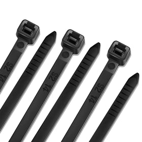 VAMRONE UL-listed 8-inch cable ties in a 500-pack for organized cabling