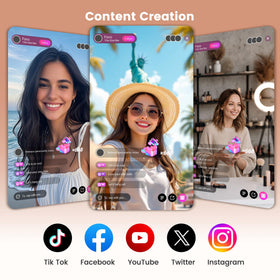 Vamvo in outdoor lifestyle vlog setup showing on-the-go use